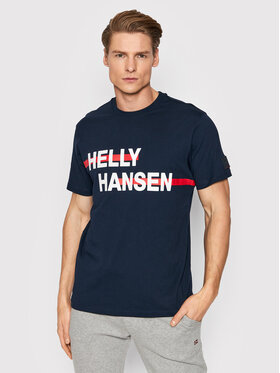 Helly Hansen Helly Hansen Tricou Rwb Graphic 53763 Bleumarin Regular Fit