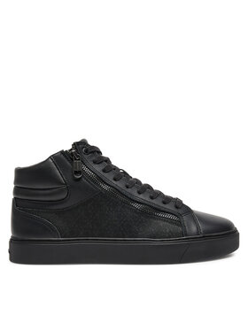 Calvin Klein Calvin Klein Αθλητικά High Top Lace Up W/ Zip Mono HM0HM01556 Μαύρο