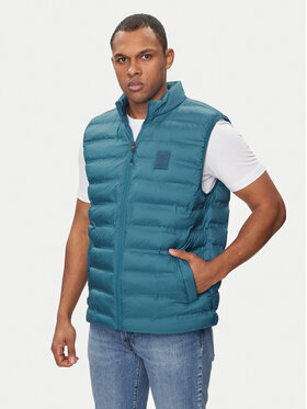 Mustang Mustang Kamizelka Dublin 1014781 Niebieski Regular Fit