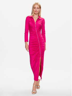 KARL LAGERFELD KARL LAGERFELD Kleid für den Alltag 231W1361 Rosa Regular Fit