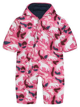 Columbia Columbia Зимен детски гащеризон Powder Lite™ II Reversible 2088751 Розов Regular Fit