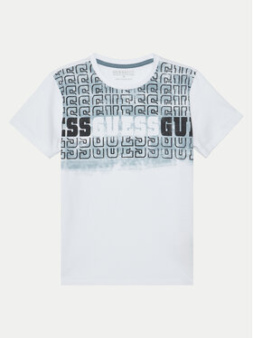 Guess Guess T-krekls L5RI23 K8HM4 Balts Regular Fit