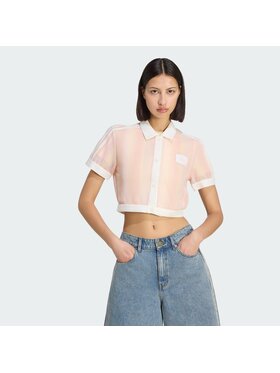 adidas adidas Polo 165671 Różowy Regular Fit