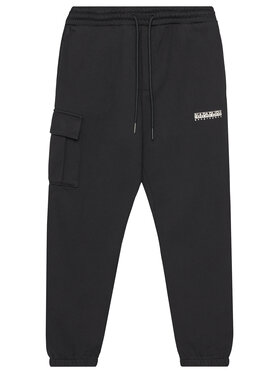 Napapijri Napapijri Spodnie dresowe M-Inot NP0A891G D Czarny Regular Fit