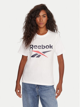 Reebok Reebok Тишърт RK25173CCW Бял Regular Fit