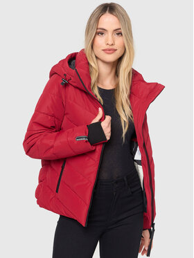Marikoo Marikoo Kurtka zimowa Samuiaa XVI Czerwony Regular Fit