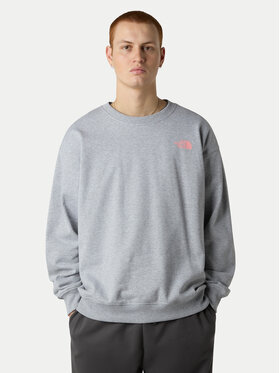 The North Face The North Face Mikina Expedition Celebration NF0A8E3G Sivá Relaxed Fit