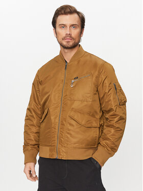 Lee Lee Bomber 112341653 Smeđa Regular Fit