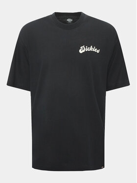 Dickies Dickies T-Shirt Grainfield DK0A4YJY Czarny Regular Fit