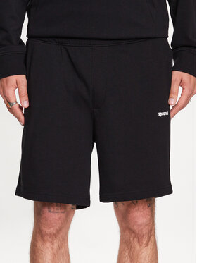 Sprandi Sprandi Short de sport SP3-SKM002 Noir Regular Fit