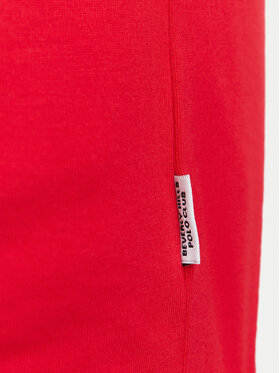 Beverly Hills Polo Club Beverly Hills Polo Club T-krekls P-SS26W-TS516518 Sarkans Regular Fit