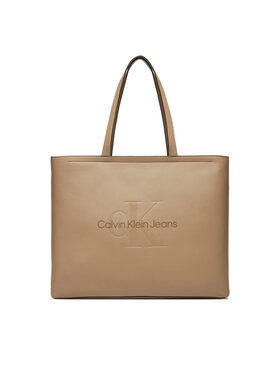 Calvin Klein Jeans Calvin Klein Jeans Kabelka Sculpted Slim K60K612222 Béžová