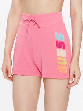 Guess Guess Spordišortsid Edwina V3GD11 FL04P Roosa Loose Fit