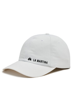 La Martina La Martina Шапка с козирка YUH006 PA118 Бял