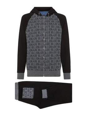 Billionaire Billionaire Komplet dresowy 17033 Czarny Regular Fit