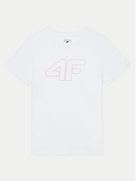 4F 4F Футболка 4FJWMM00TTSHF1803 Білий Regular Fit