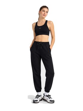 4F 4F Spodnie dresowe 4FWMM00TTROF1755-20S Czarny Jogger Fit