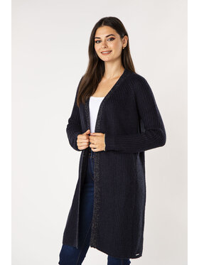 QUIOSQUE QUIOSQUE Kardigan Quiosque 6NT002802 Granatowy Regular Fit