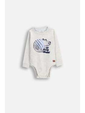 Coccodrillo Coccodrillo Body dziecięce WC5112102SBN-002 Beżowy Regular Fit