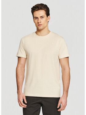 Pako Lorente Pako Lorente T-Shirt P26SF-TT-005 Beżowy Regular Fit