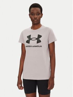 Under Armour Under Armour T-särk Rival Logo SS 1356305 Hall Regular Fit