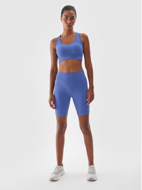 4F 4F Leggings 4FWAW24TFSHF710-31S Blu Slim Fit