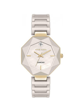 Anne Klein Anne Klein Zegarek AK-5064GPTN Beżowy