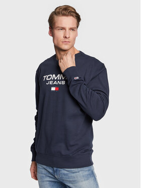 Tommy Jeans Tommy Jeans Sweatshirt Entry DM0DM15688 Bleu marine Regular Fit
