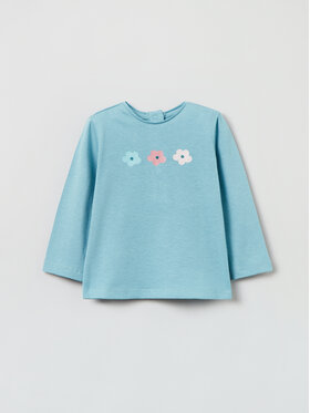 OVS OVS Bluzka 1619277 Niebieski Regular Fit