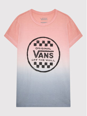 Vans Vans T-Shirt Sunset Wash VN0A7RUJ Ροζ Regular Fit