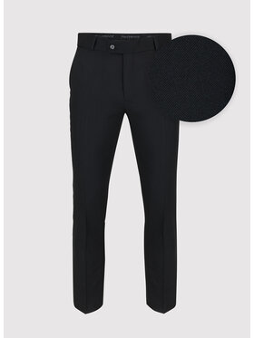 Pako Lorente Pako Lorente Spodnie garniturowe P22SP-6G-026 Czarny Slim Fit