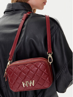 Nine West Nine West Kabelka CEO-Greenwich-Glam-LX7669 Bordová