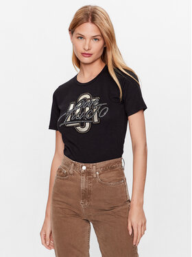 Liu Jo Liu Jo Tricou CF3320 JS003 Negru Regular Fit