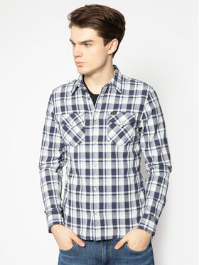 Lee Lee Camicia Clean Western L644DI35 112115488 Blu scuro Slim Fit
