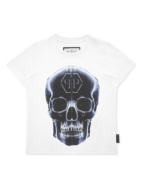 PHILIPP PLEIN PHILIPP PLEIN T-Shirt 19963 Bílá Regular Fit