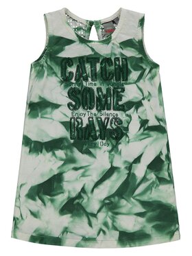 Kanz Kanz Sukienka codzienna 1833118-5115 Zielony Basic Fit