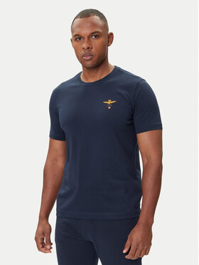 Aeronautica Militare Aeronautica Militare T-shirt 252TS1580UJ00372 Tamnoplava Regular Fit