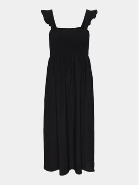 Pieces Pieces Letní šaty Luna 17147176 Černá Slim Fit