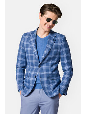 Lancerto Lancerto Marynarka Estepona MA131123000008 Niebieski Slim Fit