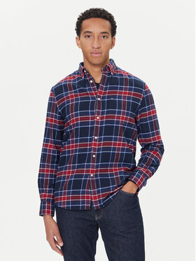 Tommy Hilfiger Tommy Hilfiger Košeľa Hero MW0MW40473 Tmavomodrá Regular Fit