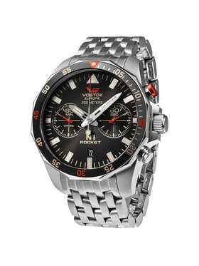 Vostok Europe Vostok Europe Zegarek 6S21-225A618B Srebrny