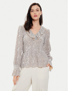 Karen by Simonsen Karen by Simonsen Bluză Nova 10104867 Argintiu Regular Fit