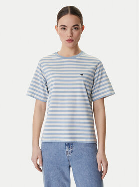 Weekend Max Mara Weekend Max Mara Tricou Venaco 2615971031 Albastru celest Relaxed Fit