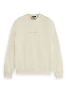 Scotch & Soda Scotch & Soda Sweter 27152 Biały Casual Fit