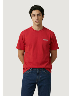 Napapijri Napapijri T-shirt S-SMALL BOX SS Rosso Box Fit