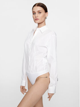 Hugo Hugo Body Emellia 50502265 Bianco Slim Fit
