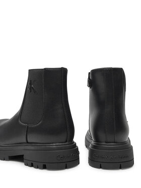 Calvin Klein Jeans Škornji Chelsea Boot V3X5-81097-1355 S Črna