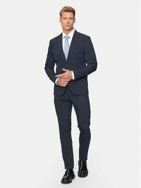 Lindbergh Lindbergh Костюм 30-606900 Cиній Slim Fit