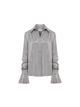 MANDRAGORA MANDRAGORA Camicia Celia Grigio Standard Fit