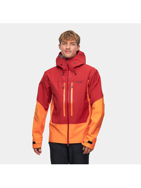 Alpinus Alpinus Kurtka hardshell Besso Czerwony Regular Fit